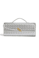 Woven Clutch with Top Handle