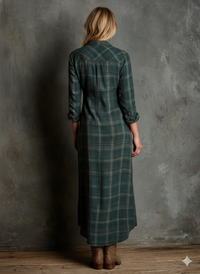 PLAIRA Shirt Maxi Dress