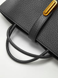 ZAYNIX Handle Textured Shoulder Bag