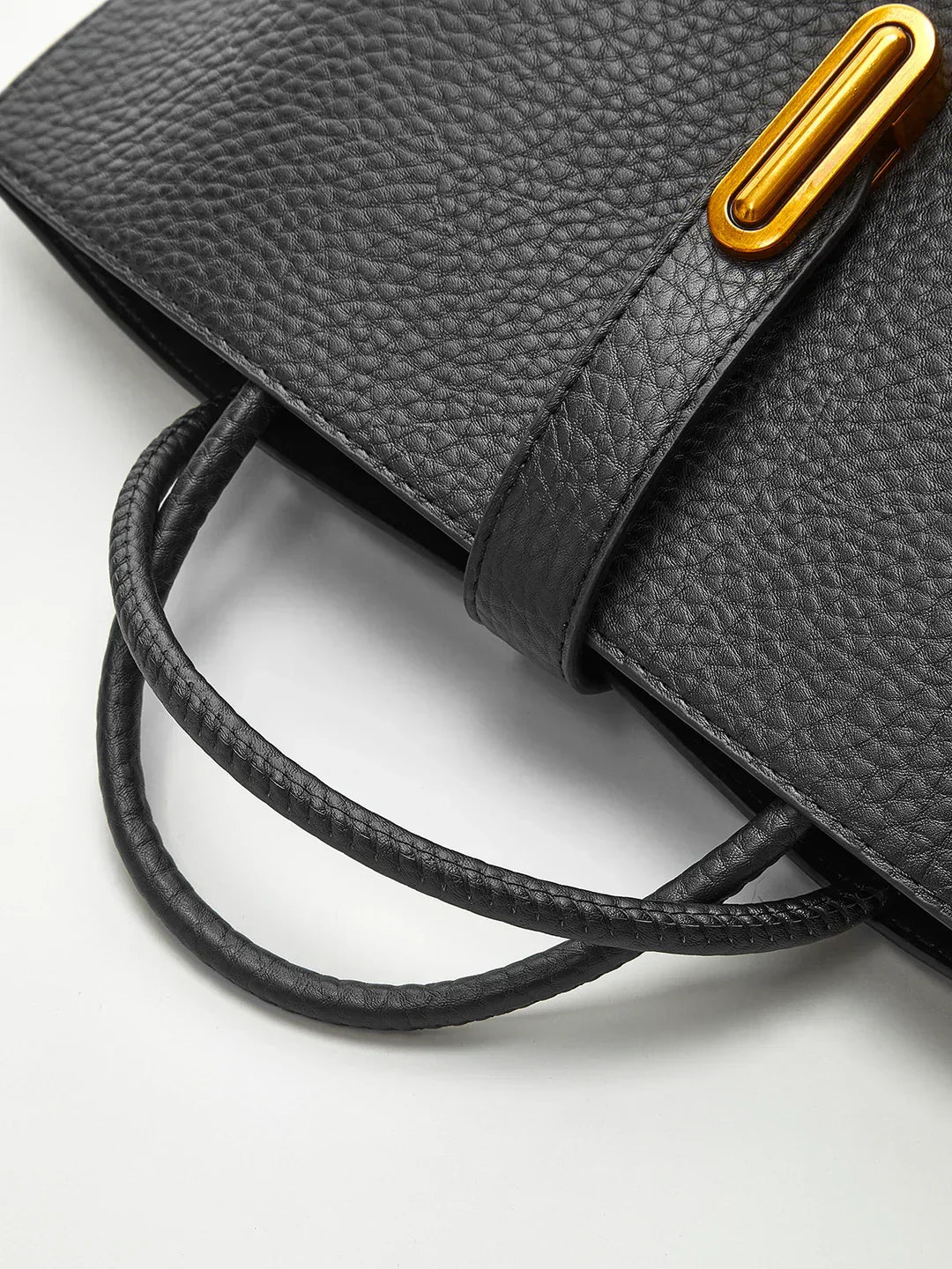 ZAYNIX Handle Textured Shoulder Bag