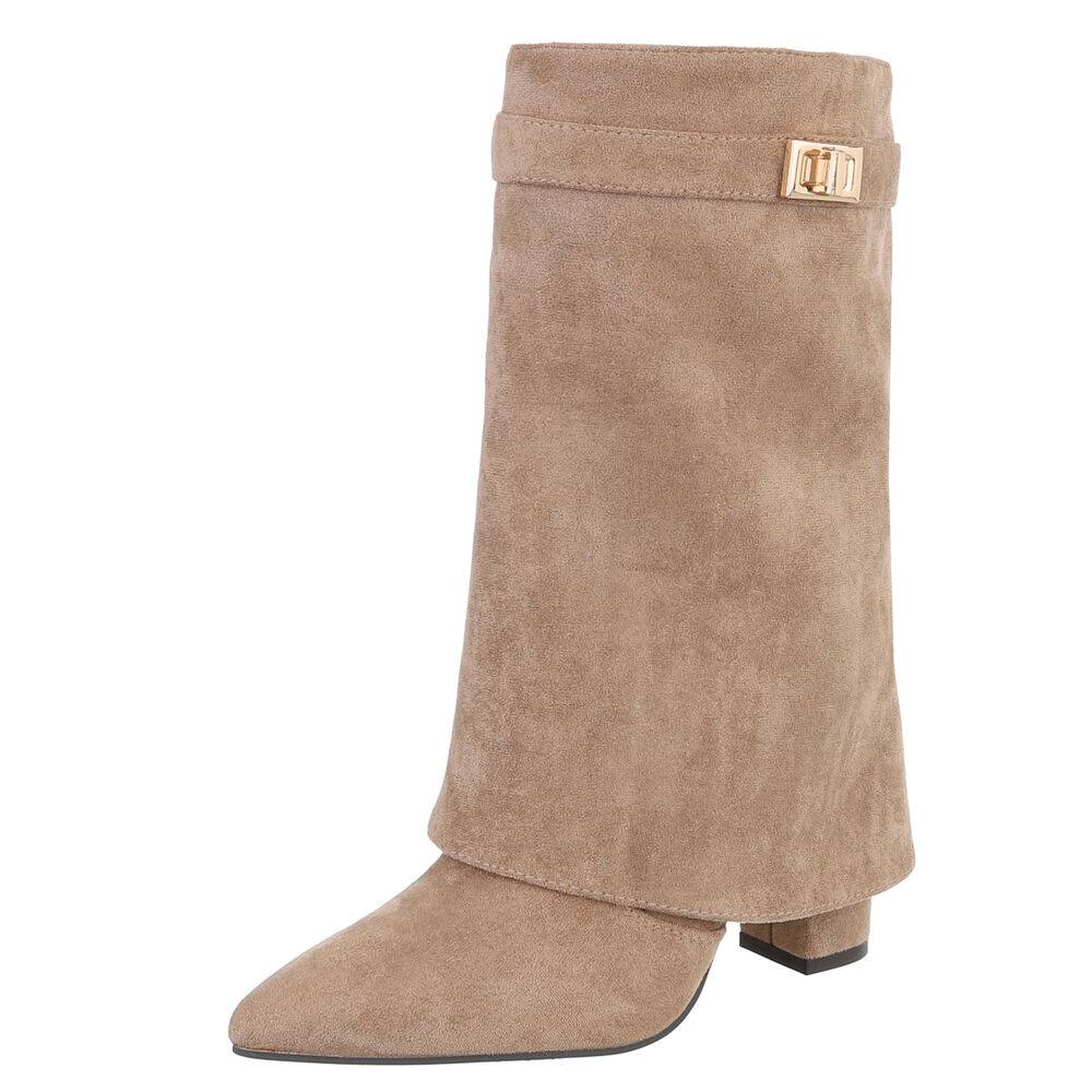 ORLINA Short Suede Boots Black – ELVORU