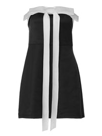 PEARL Bow Mini Dress