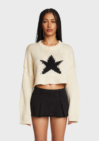 Stella's Cropped Sweater