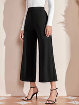 Serena-Flair High-Waist Wide-Leg Pants