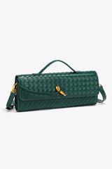 Woven Clutch with Top Handle