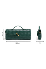 Woven Clutch with Top Handle