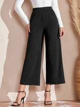 Serena-Flair High-Waist Wide-Leg Pants