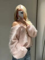 AMOURA Off Shoulder Knit