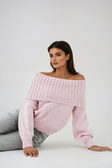 Luna | Off-Shoulder Knit Sweater