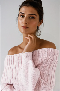 Luna | Off-Shoulder Knit Sweater