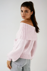 Luna | Off-Shoulder Knit Sweater