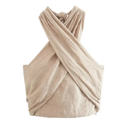 Sophia | Linen Sleeveless