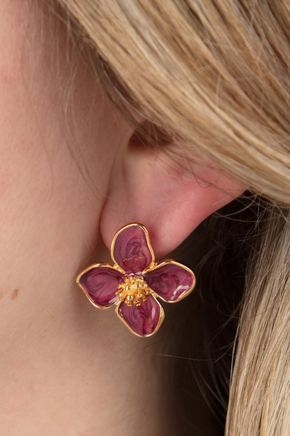 Obega Flower Earrings