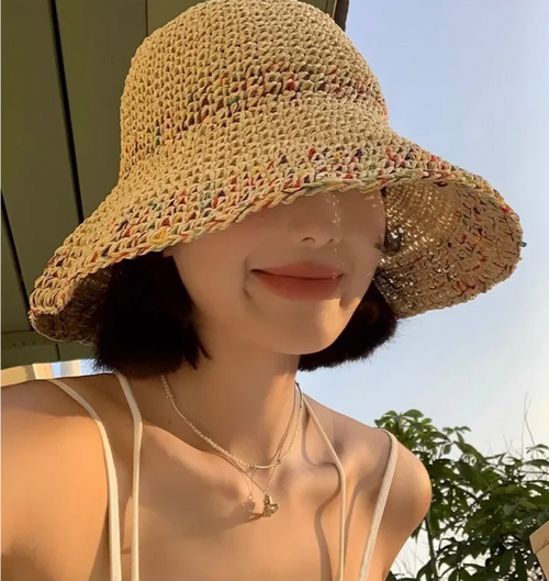 Woven Sun Hat for Women