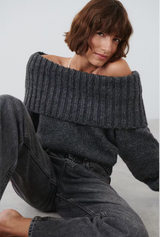 Luna | Off-Shoulder Knit Sweater