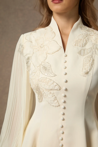 ZAVERA Cotton Midi Dress