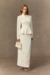 ZAVERA Cotton Midi Dress