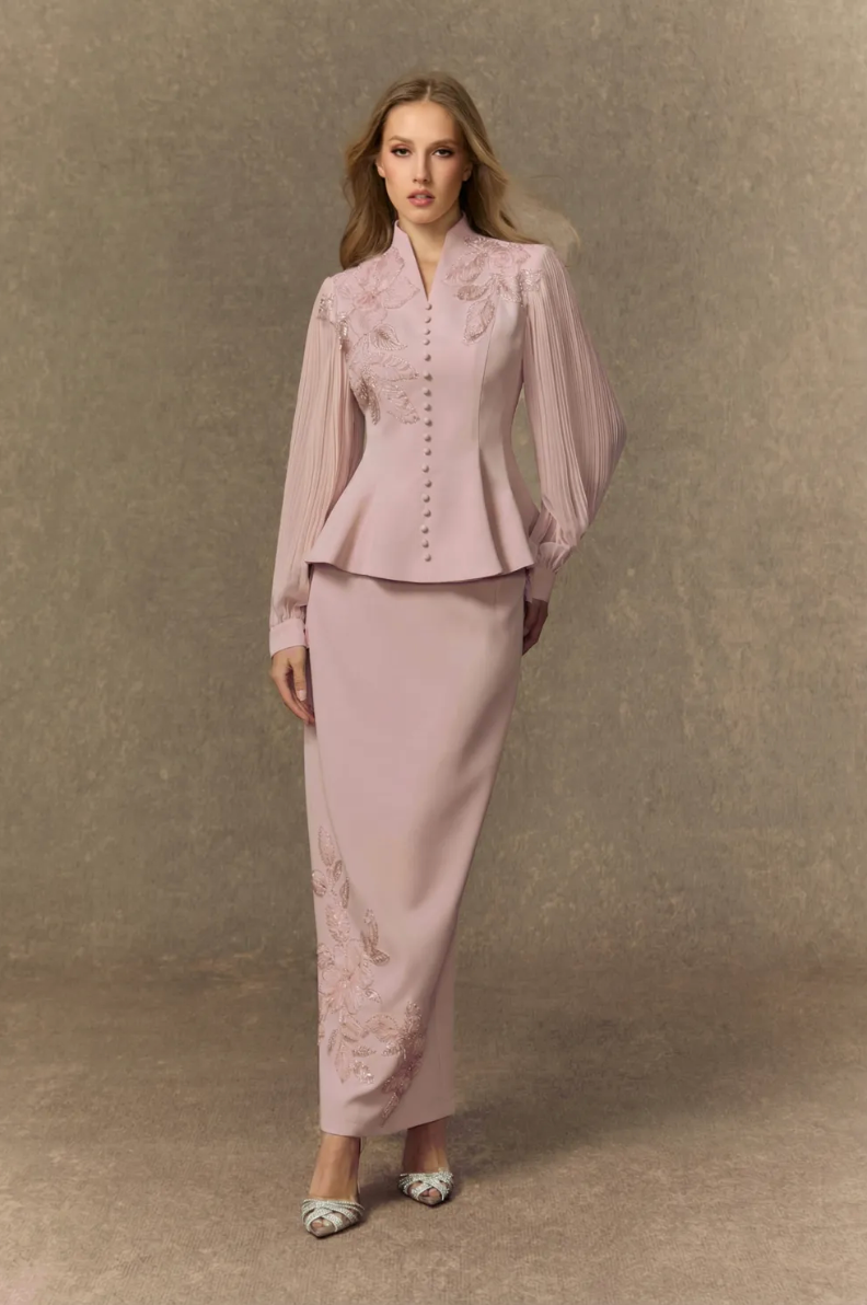 ZAVERA Cotton Midi Dress