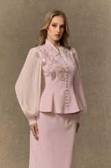 ZAVERA Cotton Midi Dress