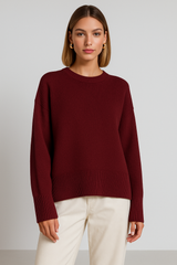 ARLUNE Oversized Wool Sweater