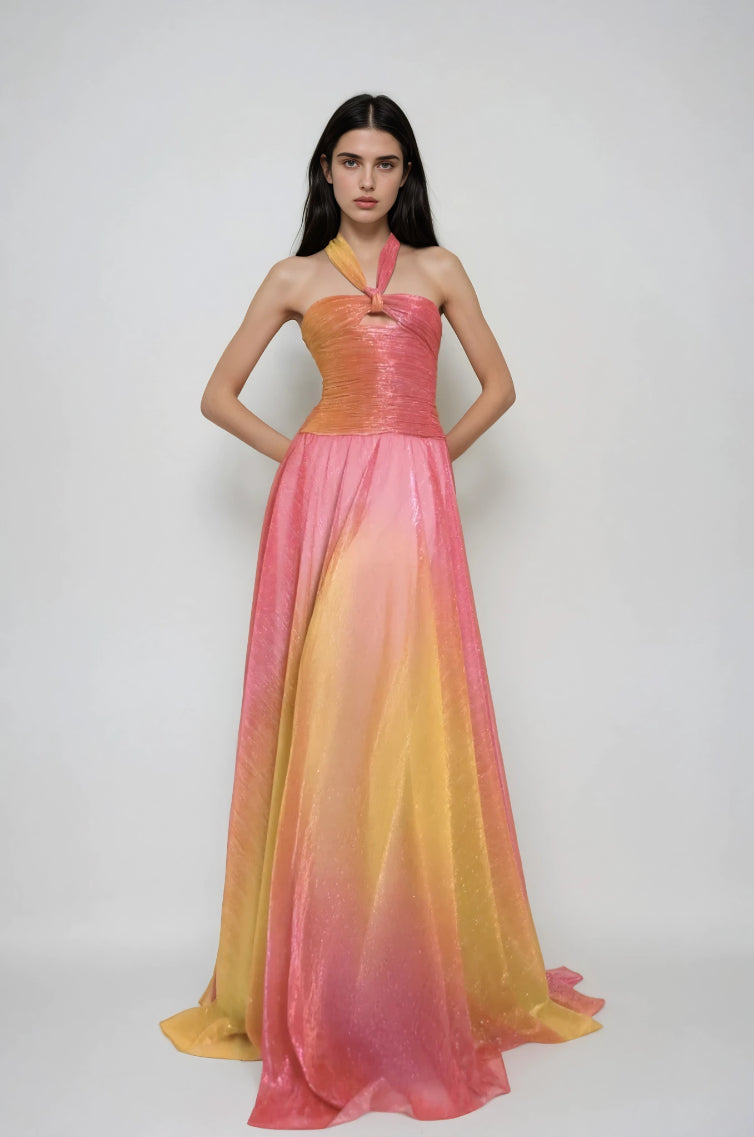 LYRIÈL Gradient Maxi Dress