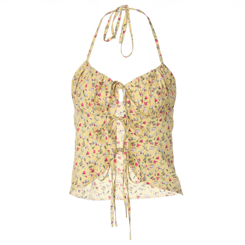 Top floral vintage