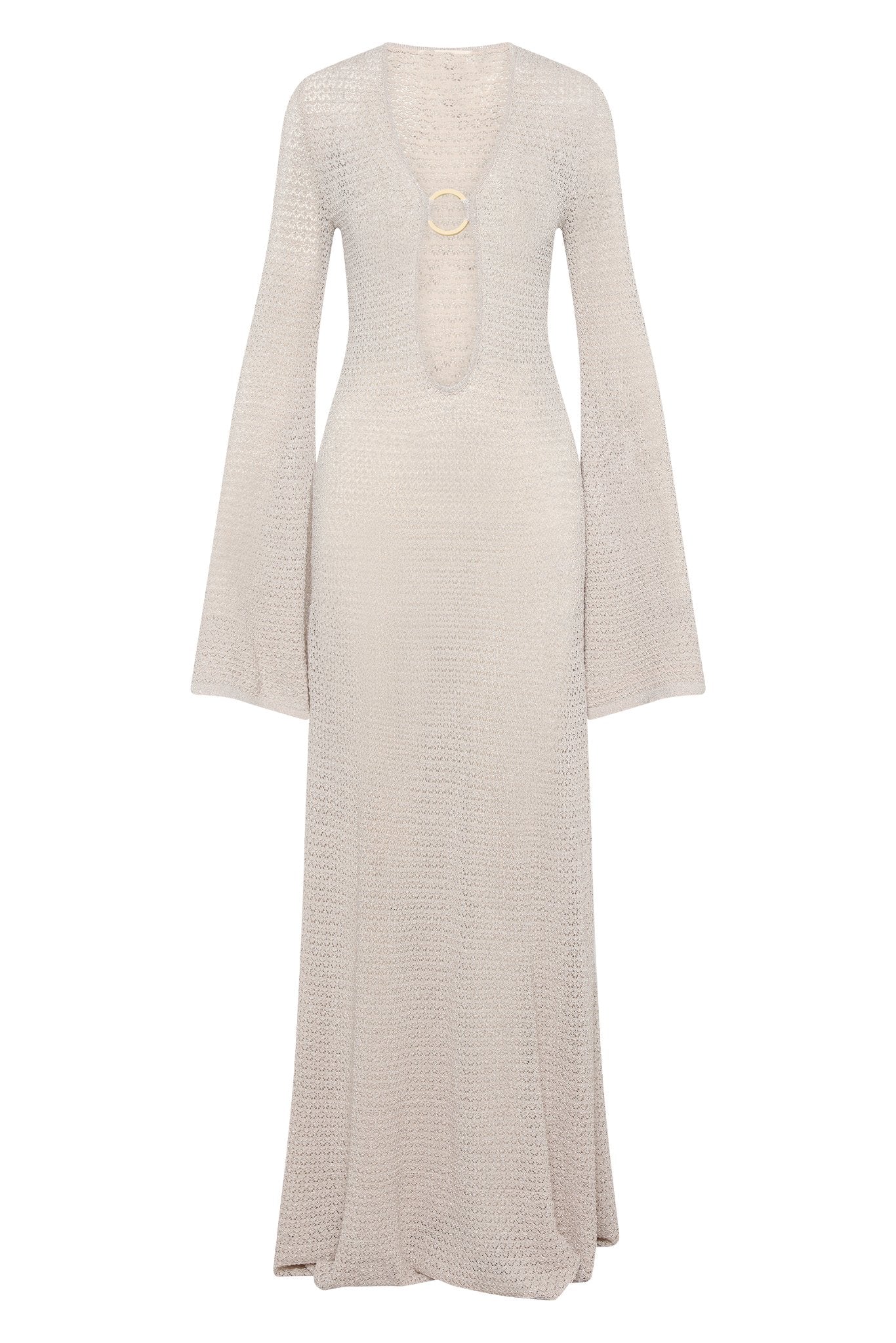 ISADORA Crochet Knit Maxi Dress