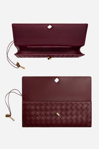 Woven Clutch with Top Handle