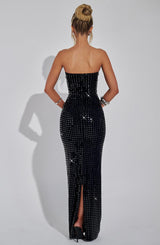CELESTINA Embellished Maxi Dress