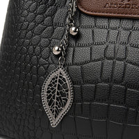 JANVENI Verde Elegant Leather Bag