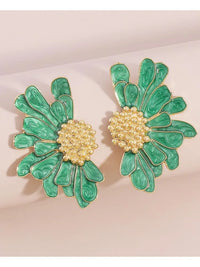 Petal Bloom Statement Earrings
