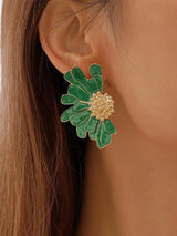 Petal Bloom Statement Earrings