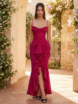 FLAVIA Ruffle Maxi Dress 