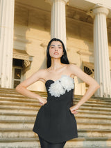 FIORAYA Strapless Mini Dress